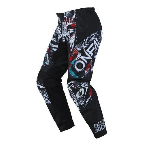 Oneal 2025 Element Attack Pant - Black/White - 32 - SKU:ONE0243132