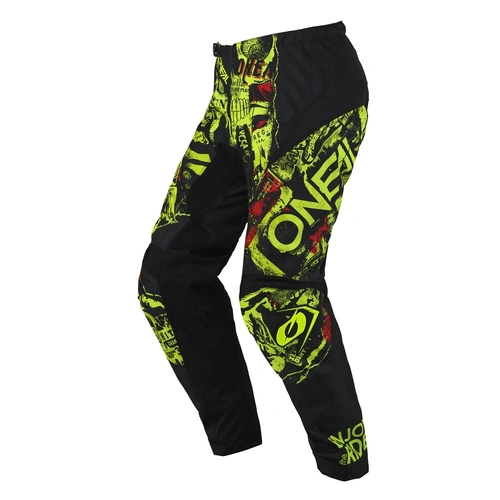 Oneal 2025 Youth Element Attack Pant - Yellow - 20 - SKU:ONE0243220