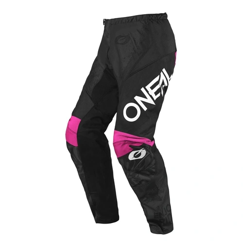 Oneal 2025 Element Shocker Womens MX Pants - Black/Pink - 12 - SKU:ONE0247132