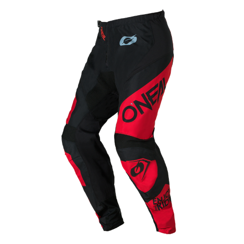 Oneal 2026 Element Racewear V.26 MX Pants - Black/Red - 30 - SKU:ONE0270430