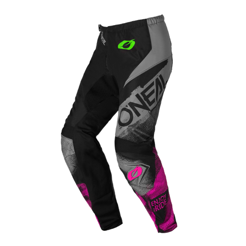 Oneal 2026 Element Womens Roller V.26 MX Pants - Black/Pink - 3/4 - SKU:ONE0277128