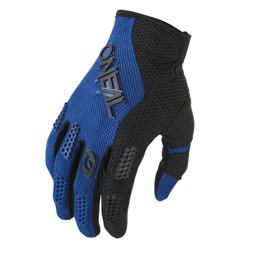 Oneal 24 Youth Element Racewear V.24  Gloves - Black/Blue - XS - SKU:ONE032001