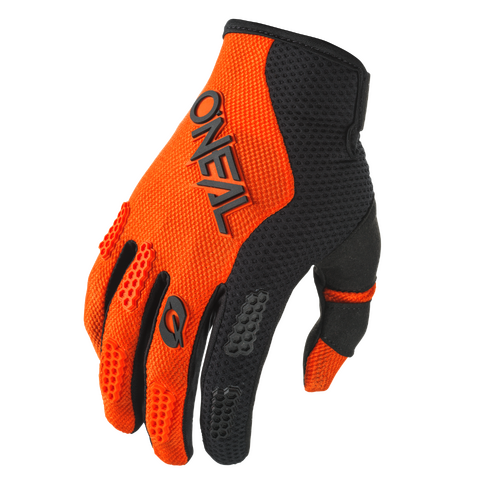 Oneal 24 Element Racewear V.24  Gloves - Black/Orange - S - SKU:ONE032508