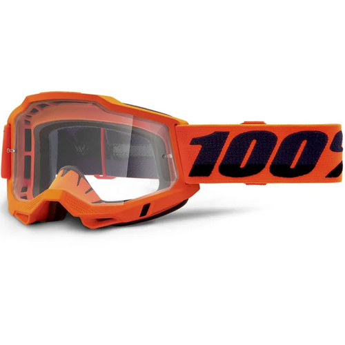 100% Accuri 2 Orange Clear Goggles - SKU:ONE5022110105
