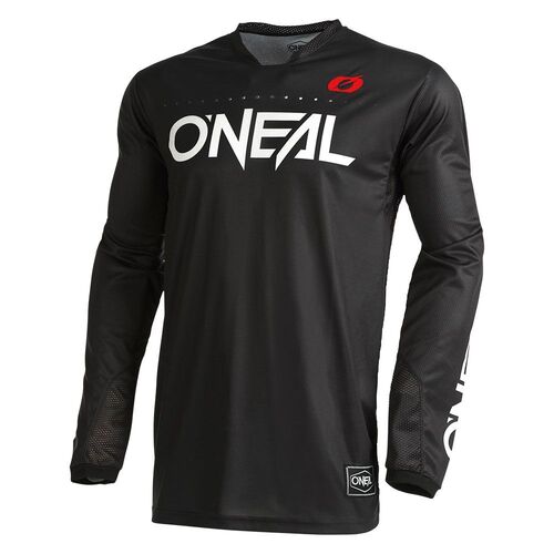 Oneal 2023 Hardwear Elite Classic Black Jersey - SKU:ONH003002