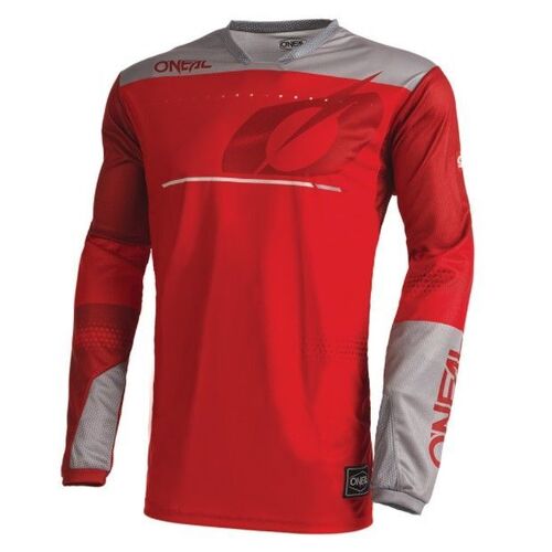 Oneal 2022 Hardwear Haze V.22 Red Grey Jersey - SKU:ONH003202
