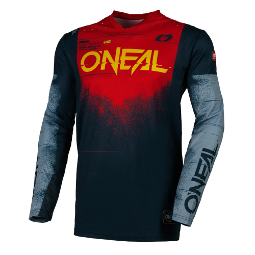 Oneal 2026 Hardwear Swipe V.26 MX Jersey - Navy/Red - M - SKU:ONH007103
