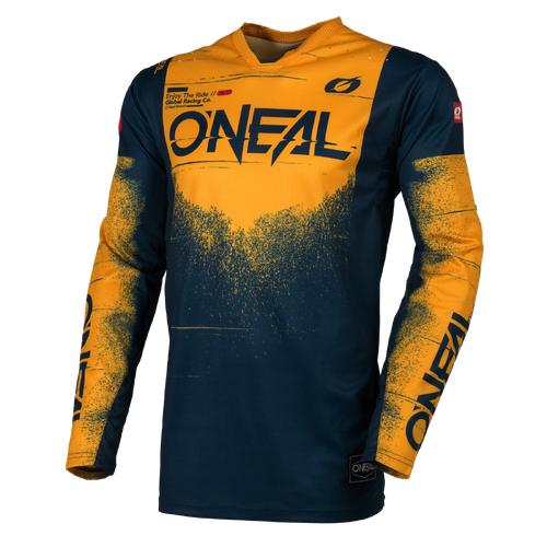 Oneal 2026 Hardwear Swipe V.26 MX Jersey - Navy/Rangerine - M - SKU:ONH007113