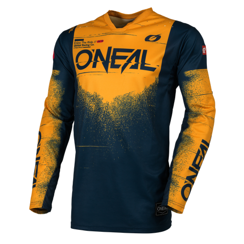 Oneal 2026 Hardwear Swipe V.26 MX Jersey - Navy/Rangerine - M - SKU:ONH007113