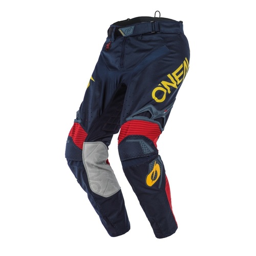 Oneal Hardwear Reflexx Pants - Navy/Yellow - 32 - SKU:ONH010032