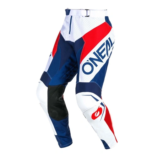 Oneal 2025 Hardwear Air Slam Pants - White/Blue/Red