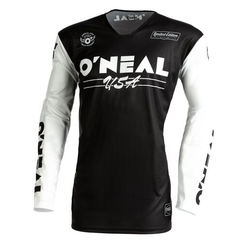 Oneal 2023 Mayhem Bullet Black White Jersey - Unisex - Medium - Adult - Black/White - SKU:ONM003303