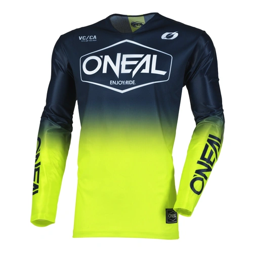 Oneal 2026 Mayhem Hexx V.26 MX Jersey - Blue/Neon Yellow - S - SKU:ONM006032