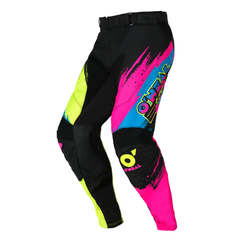 Oneal 2026 Mayhem Reseda V.26 MX Pants - Black/Neon Yellow - 34 - SKU:ONM0272134