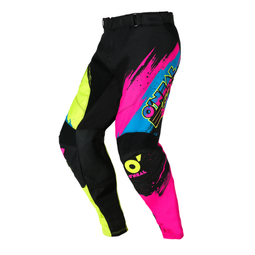 Oneal 2026 Mayhem Reseda V.26 MX Pants - Black/Neon Yellow - 28 - SKU:ONM0272128