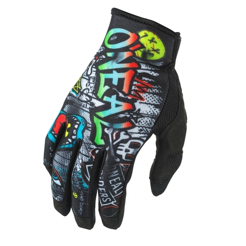 Oneal Mayhem Rancid Gloves - Black/White - S - SKU:ONM030148