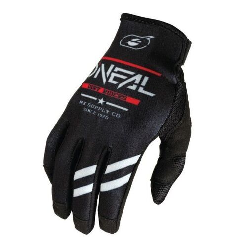 Oneal 2023 Mayhem Squadron Black Grey Gloves - Unisex - Small - Adult - Black/Grey - SKU:ONM030422
