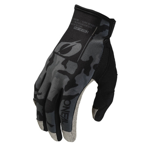 Oneal 24 Mayhem Camo Gloves - Black/Green - M - SKU:ONM030629