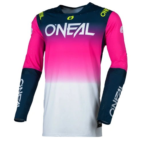 Oneal Prodigy Five Five V.26 LE Jersey - Navy/White/Pink - M - SKU:ONP001203