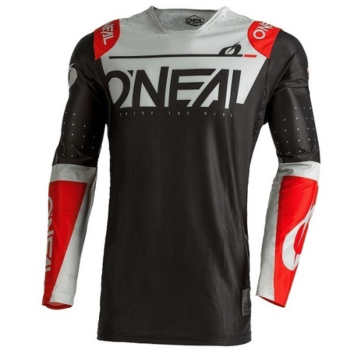 Oneal Prodigy Le Jersey - Black/Grey/Red - 2XL - SKU:ONP001406