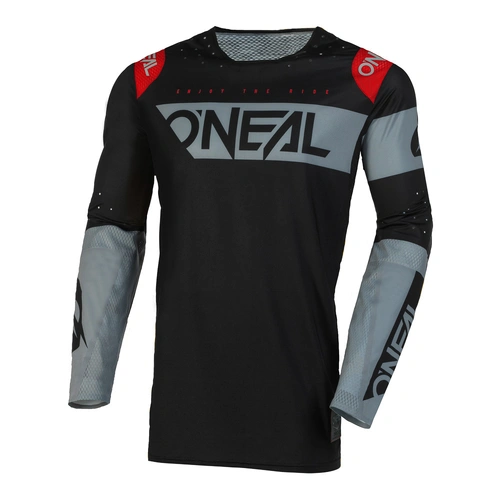 Oneal Prodigy Five Two Black Grey Jersey - Unisex - X-Large - Adult - Black/Grey - SKU:ONP001505