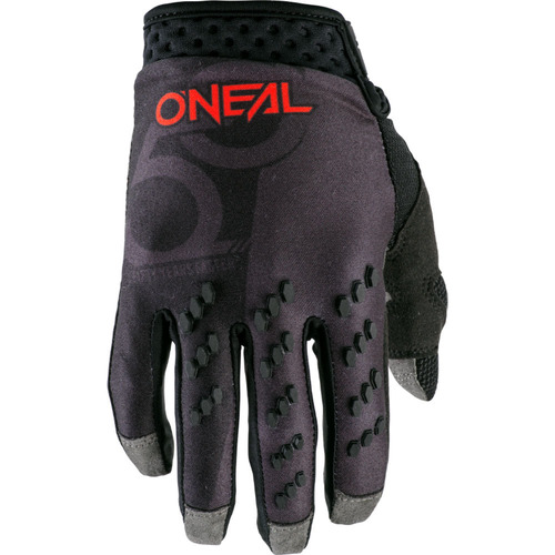 Oneal Prodigy Five-Zero Black Red Gloves - SKU:ONP030011