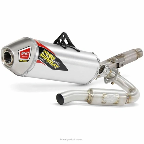 Pro Circuit T5 JCR Race System for Honda CRF450X '05-15 (Fixed Stainless Steel End Cap, RC4 Header)