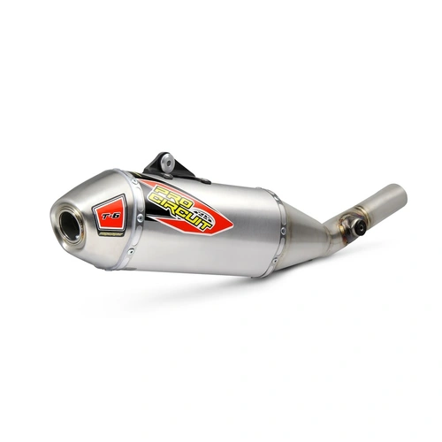Pro Circuit T6 Slip On Silencer for Kawasaki KX250/KX250X '21-24 (Removable Spark Arrestor)