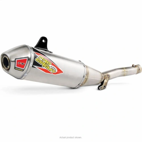 Pro Circuit T6 Silencer for Yamaha YZ450F '14-17, WR450F '16-18 (Removable Spark Arrestor)