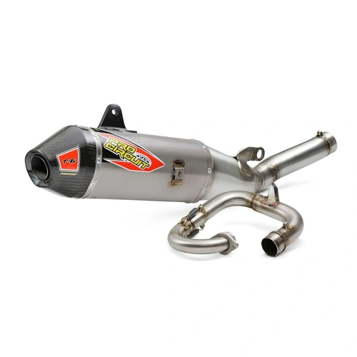 Pro Circuit T6 Pro System for Yamaha YZ250F '19-26, WR250F '20-26 (Carbon End Cap, Stainless Tubing, Titanium Silencer)