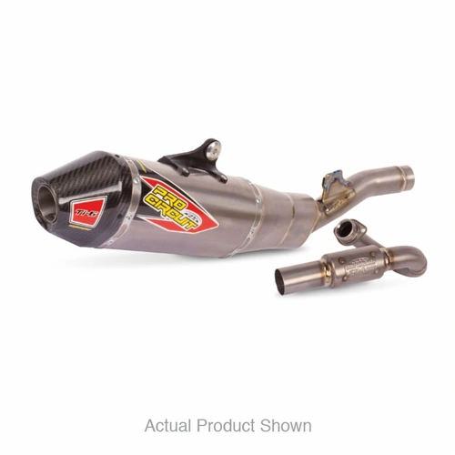 Pro Circuit Ti-6 Standard System for Kawasaki KX250 '25-26 (Carbon End Cap, Full Titanium System)