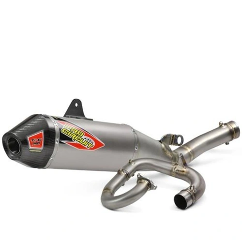 Yz450F 23-25 / Wr450F 24-25 Ti-6 Pro - Carbon End Cap, Full Titanium System, Fim Legal