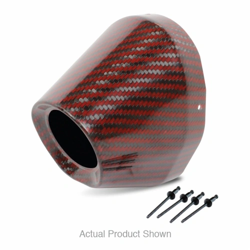 Pro Circuit T6 4.5 Carbon End Cap (4.5 Outer/1.75 Hole) - Red