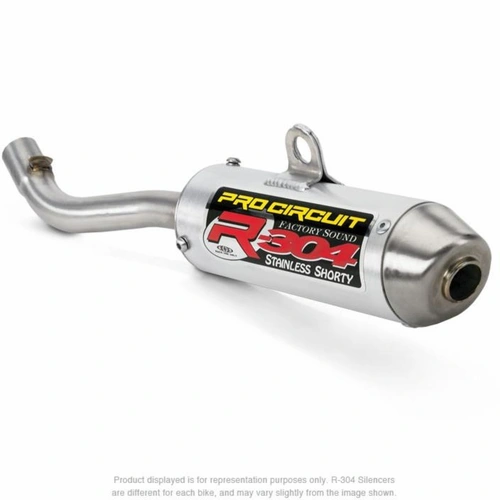 Pro Circuit R-304 Shorty Silencer for Yamaha YZ125 '02-21, YZ125X '20-22