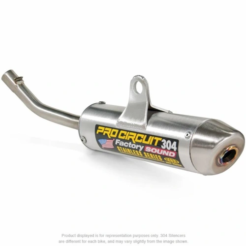 Pro Circuit 304 Standard Silencer for Yamaha YZ125 '02-21, YZ125X '20-22