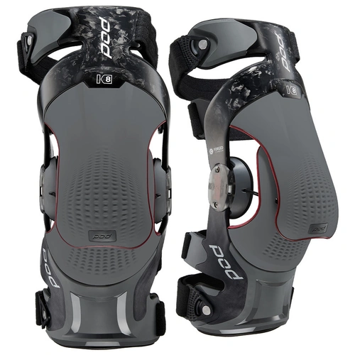 POD K8 3.0 Right Knee Brace - Carbon/Graphite - S - SKU:PDK830CDKRTSM