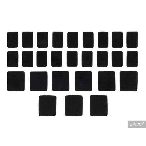 Pod KX Velcro Set - Black - OS