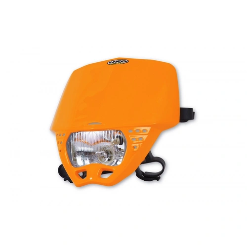 UFO Motocross Cruiser Headlight - Orange - SKU:PF01707127