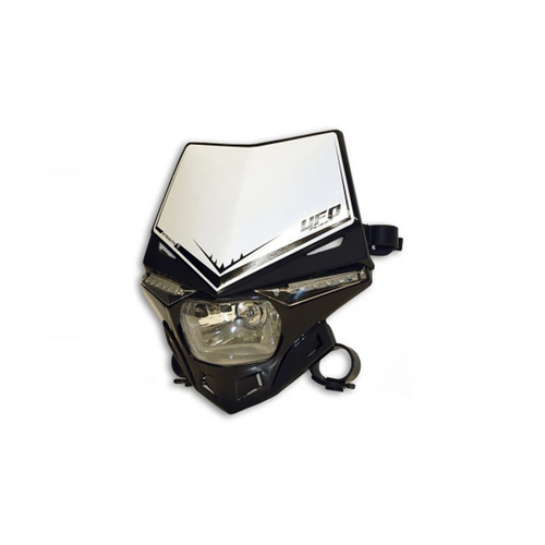UFO Motocross Cruiser Headlight - Black - SKU:PF01715001