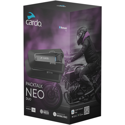 Cardo Packtalk Neo JBL - Duo - SKU:PTN00101