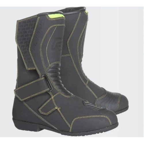 Rjays Youth Eagle Boots - Black/Yellow - 38 - SKU:RJBT3638