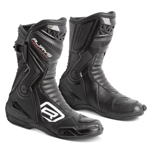 Rjays Race Tech Black Boots - Unisex - 42  - SKU:RJBT47BK42