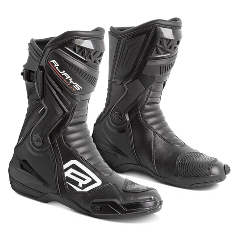 Rjays Race Tech Boots - Black - 42 - SKU:RJBT47BK42