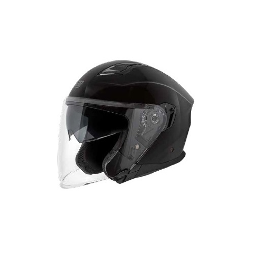 Rjays Navona III Black Helmet - Unisex - X-Small - Adult - Black - SKU:RJH100BK2
