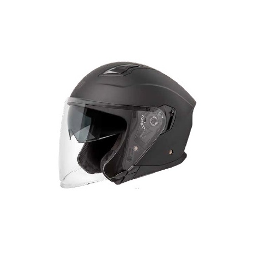Rjays Navona III Matte Black Helmet - Unisex - Small - Adult - Black - SKU:RJH100MB3