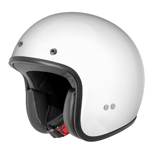 Rjays Trophy Helmet With Studs - Gloss White - L - SKU:RJH101WH5