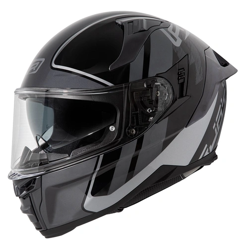 Rjays Dominator III Sprint Helmet - Black/Grey