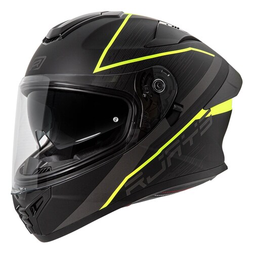 Rjays Apex IV Raker Helmet - Matte Black/Grey/Yellow - XS - SKU:RJH104RMBKGYW2