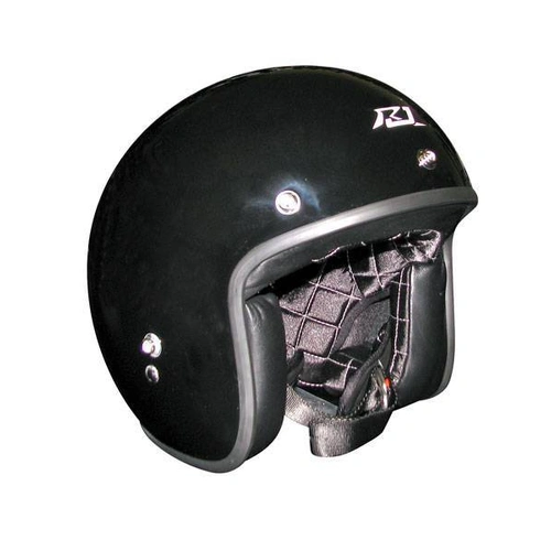 Rjays Sturgis Helmet - Platinum/Gloss Black