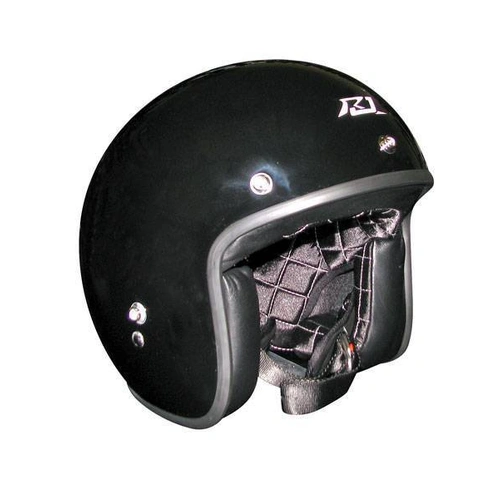 Rjays Sturgis Helmet - Platinum/Gloss Black - XL - SKU:RJH43GB6